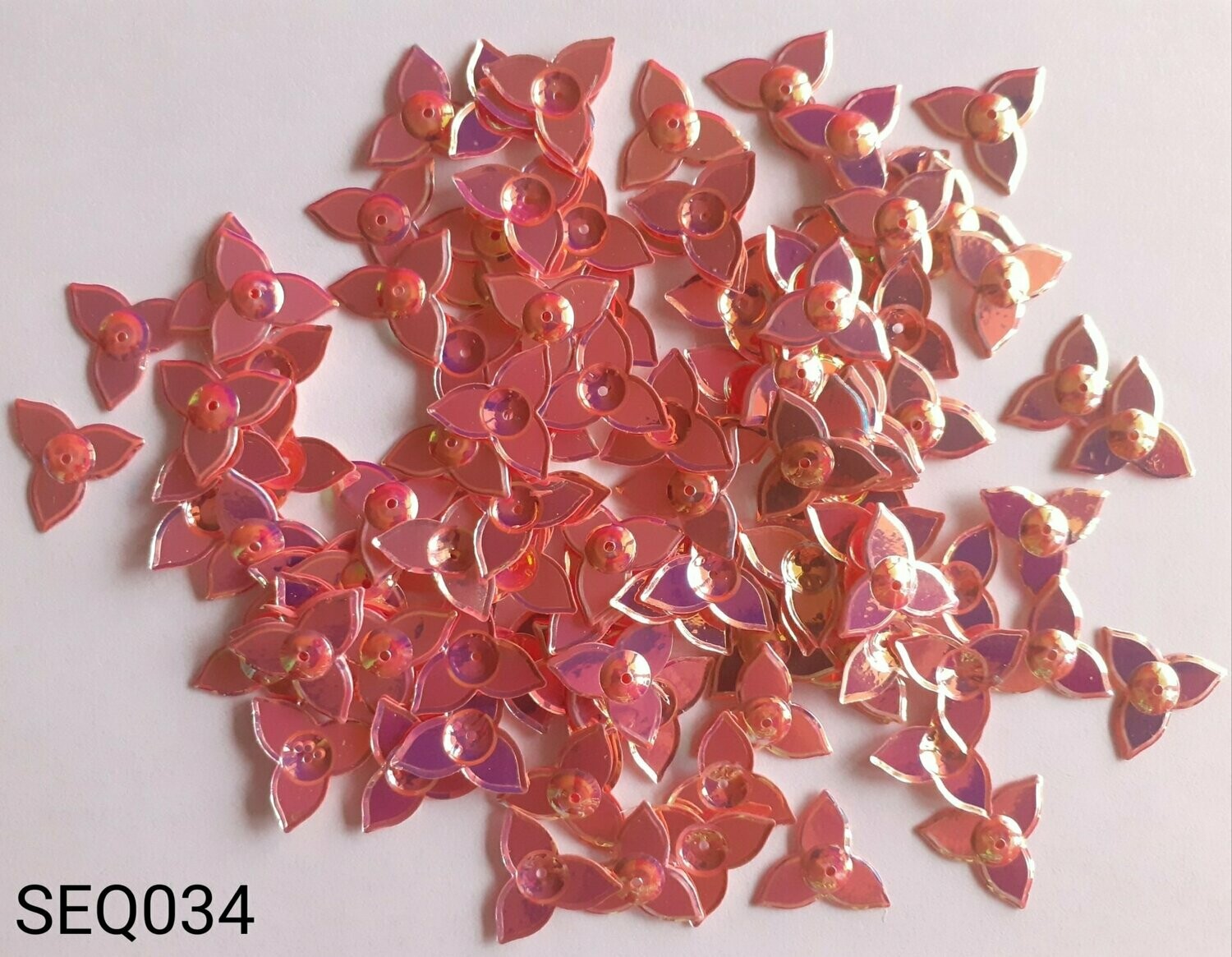 Sequins 10 g fleurs 1,5cm