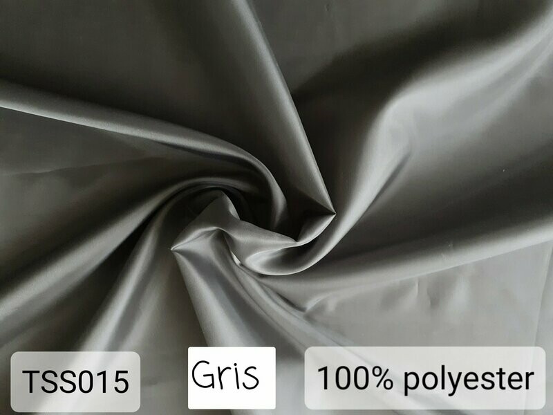 Doublure 100% polyester gris