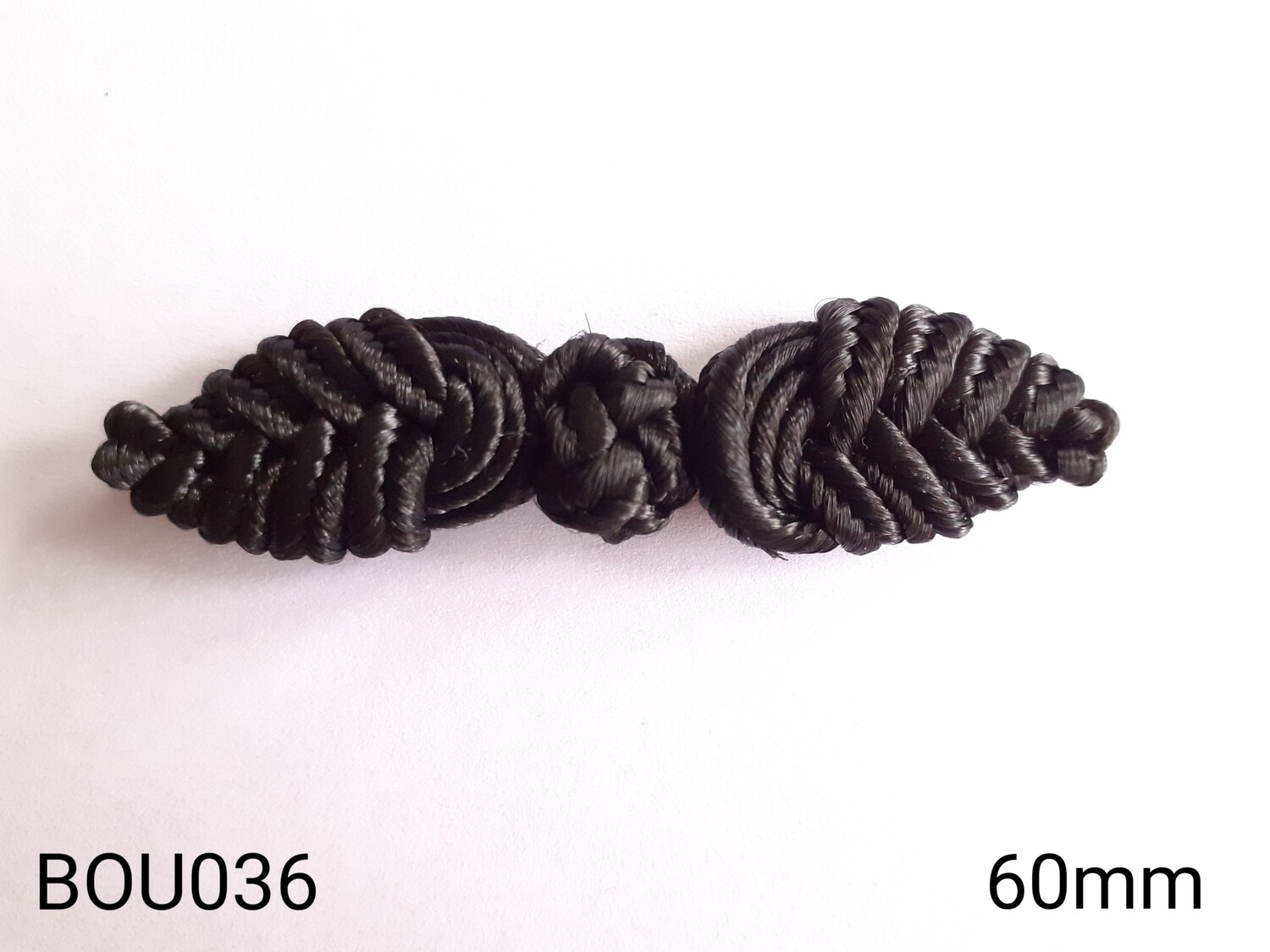 Bouton Brandebourg , 14 couleurs au choix Bouton Brandebourg , 14 couleurs au choix