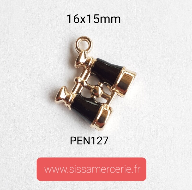 Pendentif / breloque jumelle
