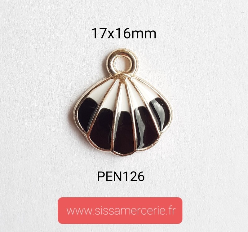Pendentif / breloque coquillage 