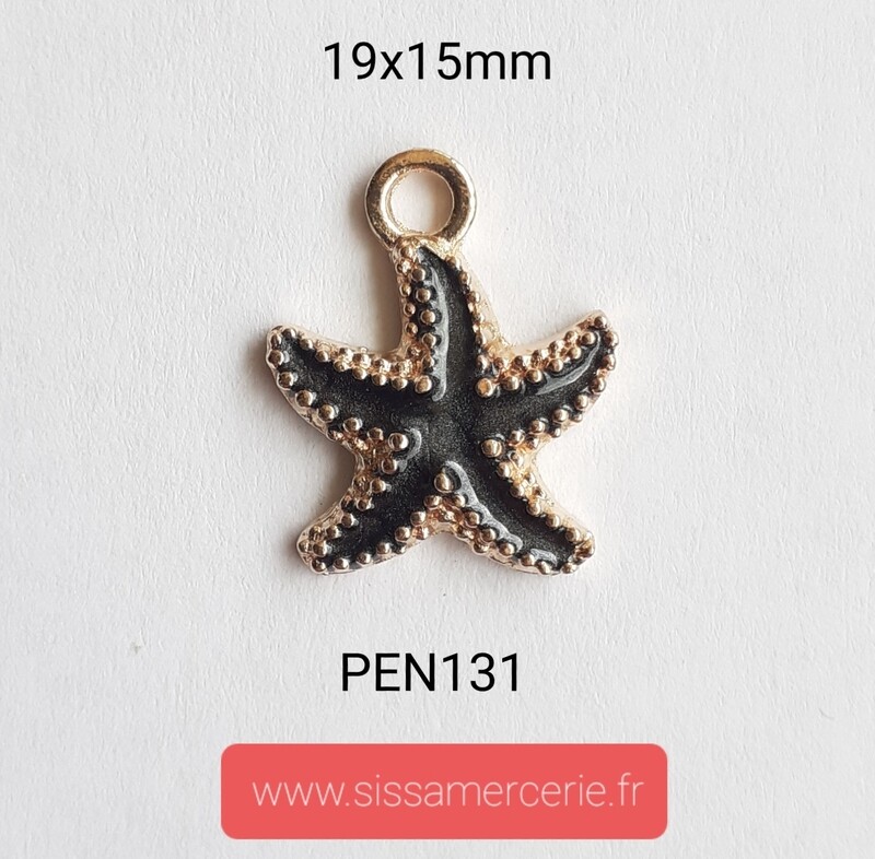 Pendentif / breloque étoile de mer
