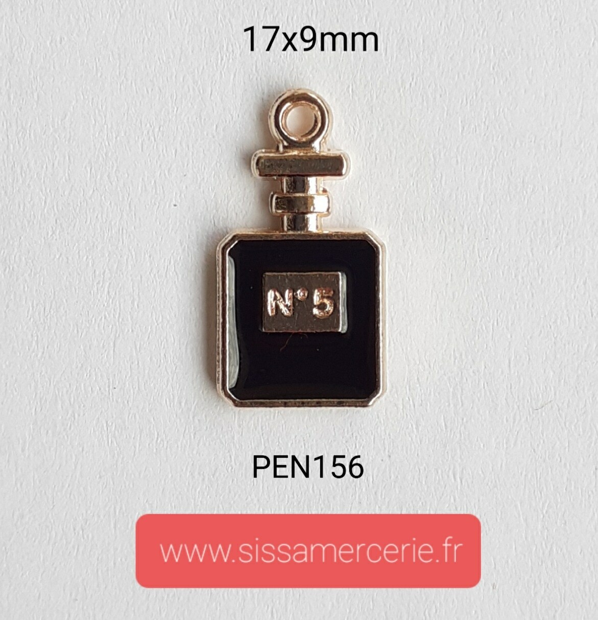 Pendentif / breloque parfum n°5