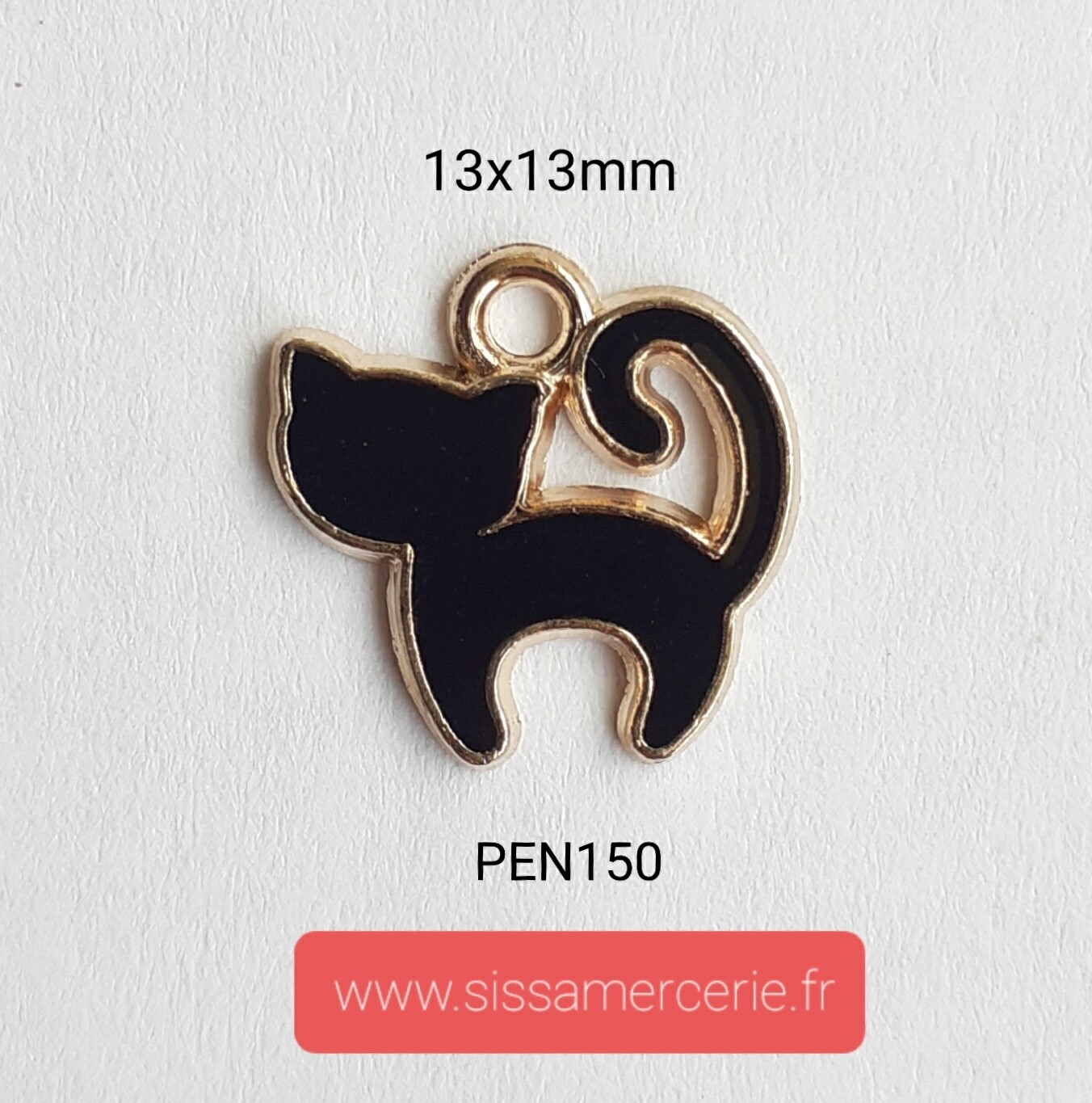 Pendentif / breloque chat
