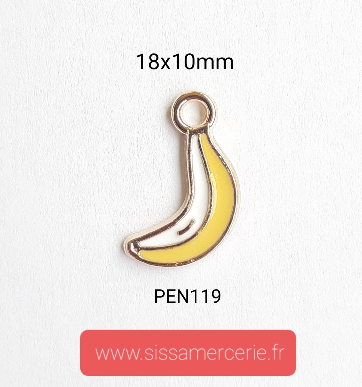 Pendentif / breloque banane