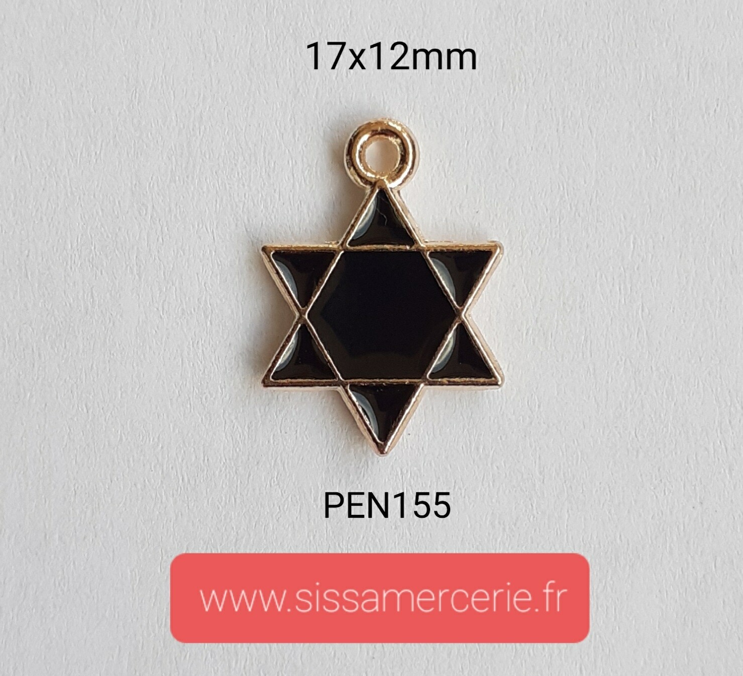 Pendentif / breloque étoile 