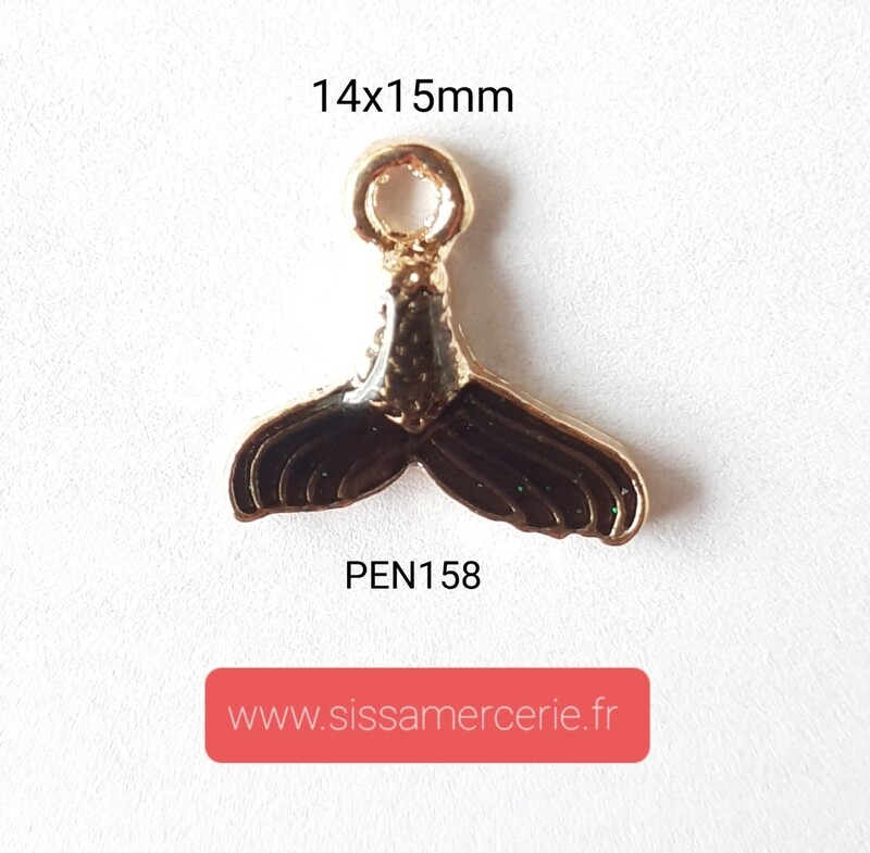 Pendentif / breloque queue de sirène 
