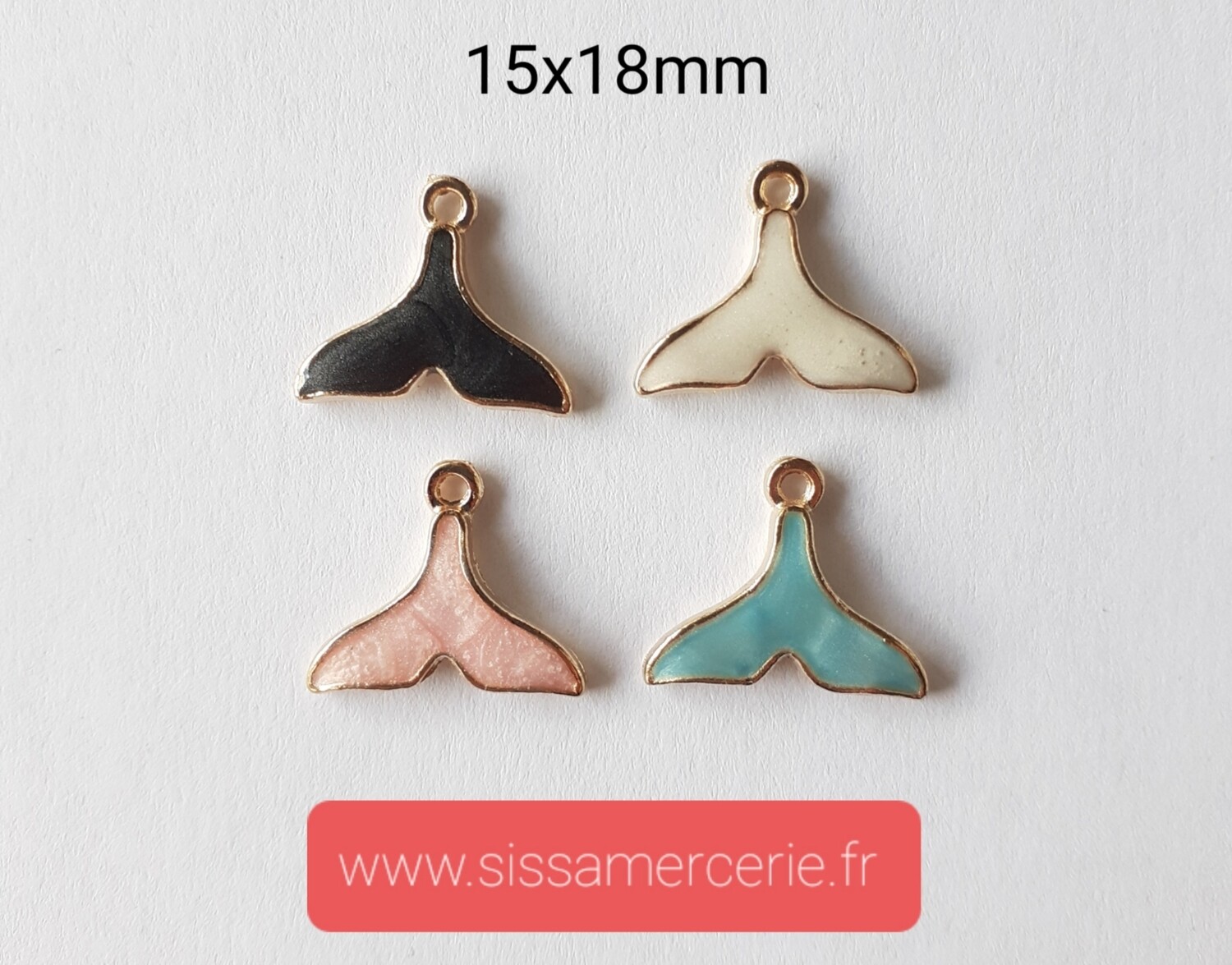 Pendentif / breloque queue de sirène