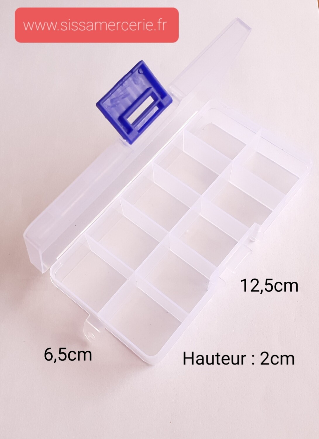 Boîte de rangement 10 compartiments