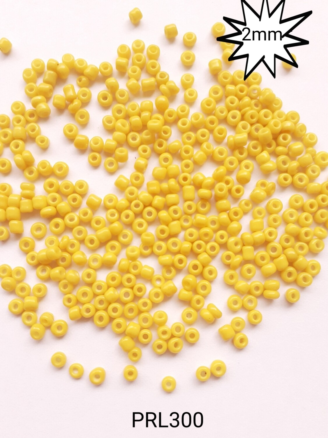 1000 perles de rocailles en verre 2mm / choisissez vos couleurs