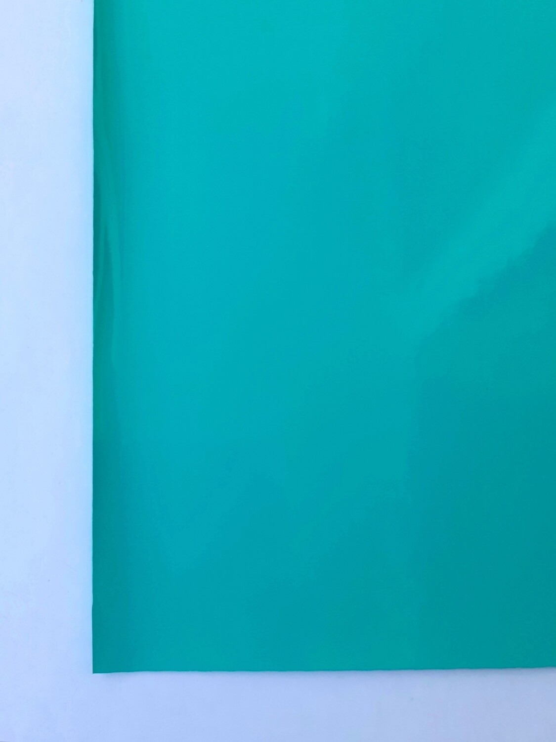 Feuille A4 simili cuir bleu vert clair