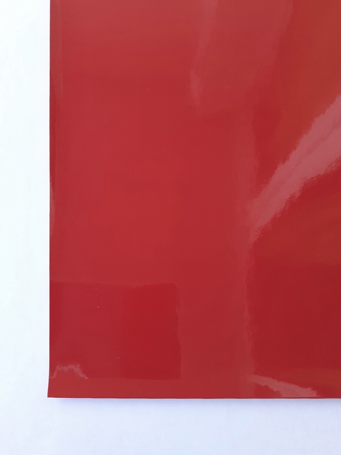 Feuille A4 simili cuir rouge