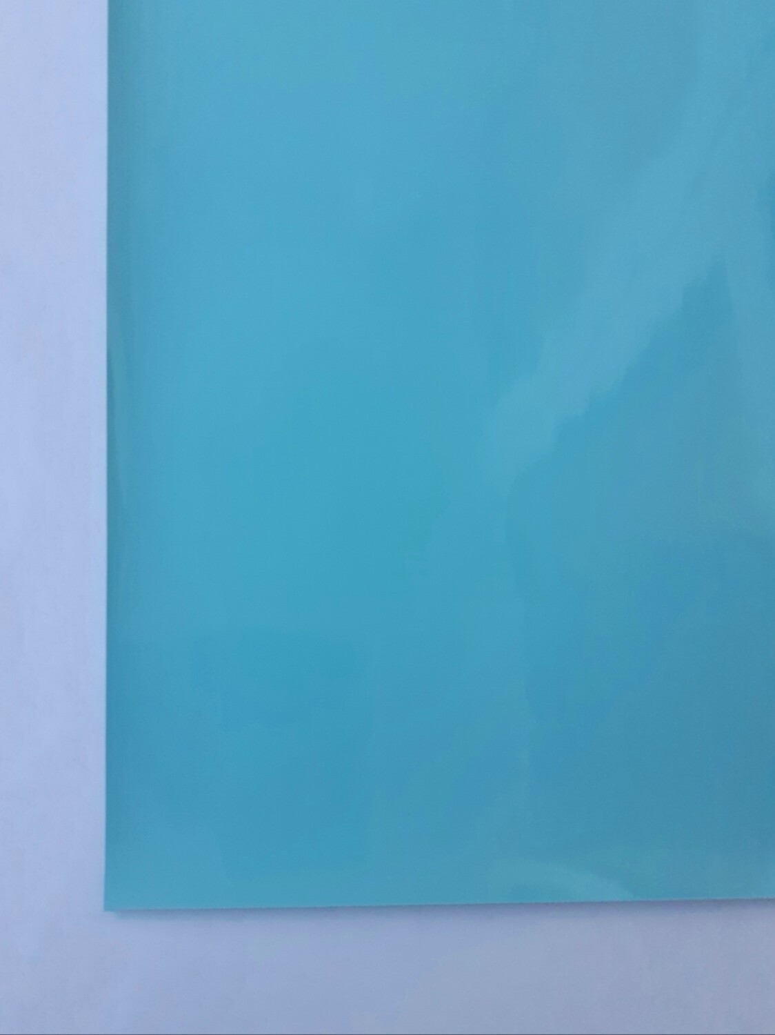 Feuille A4 simili cuir bleu ciel