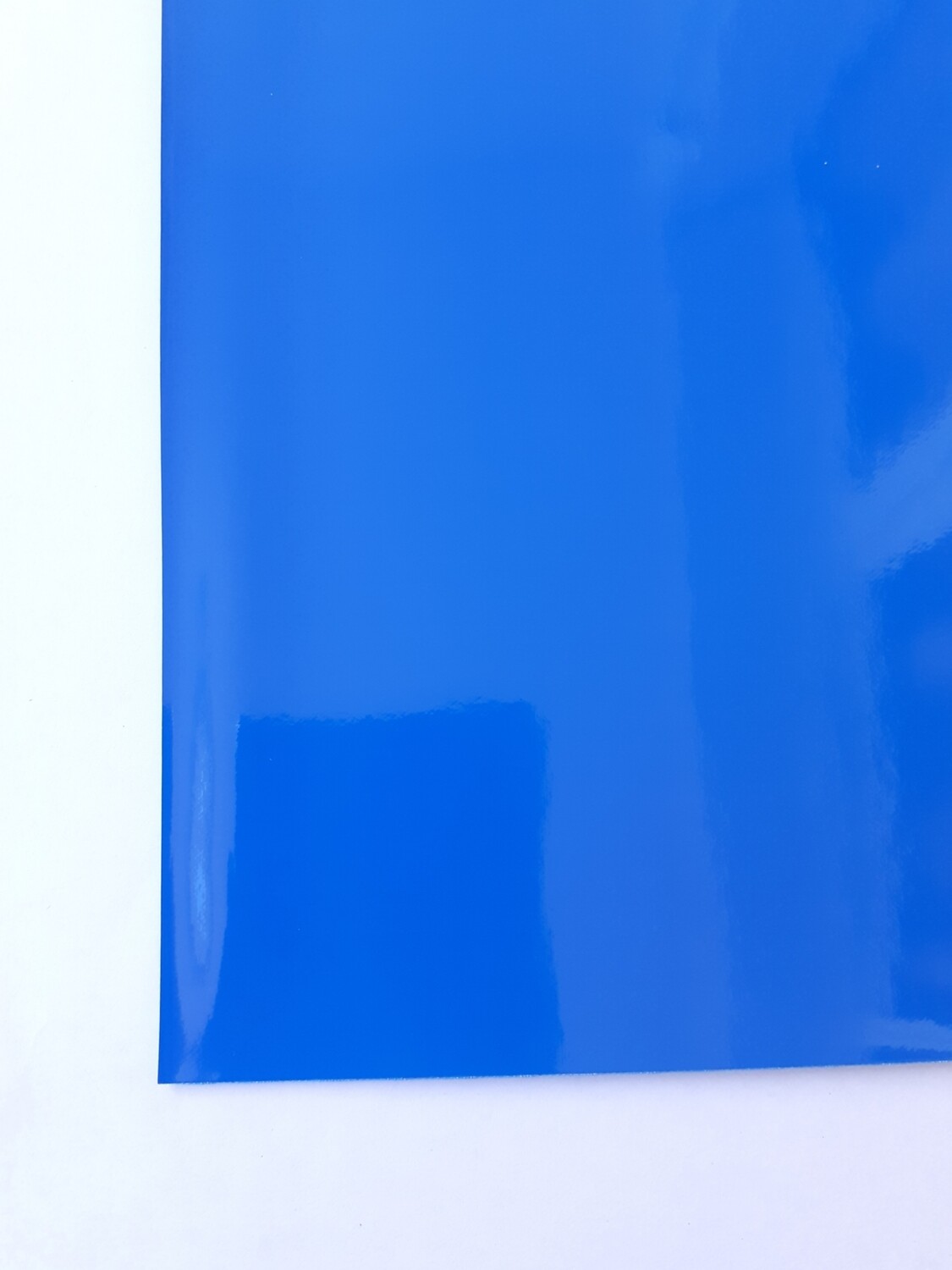 Feuille A4 simili cuir bleu nuit