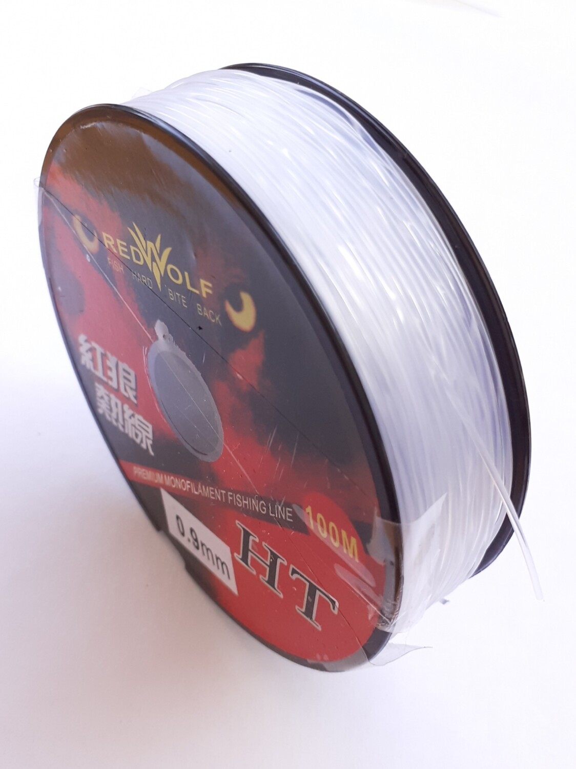 Rouleau fil transparent nylon 0,9mm
