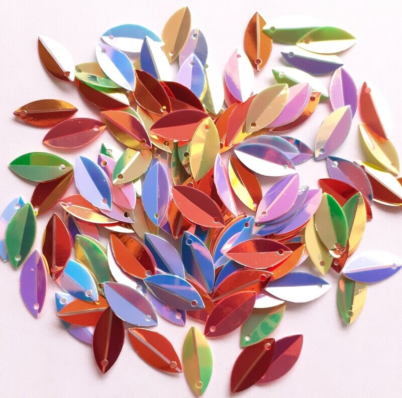 Sequins 10 g feuille holographique 13mm / 8 couleurs disponibles
