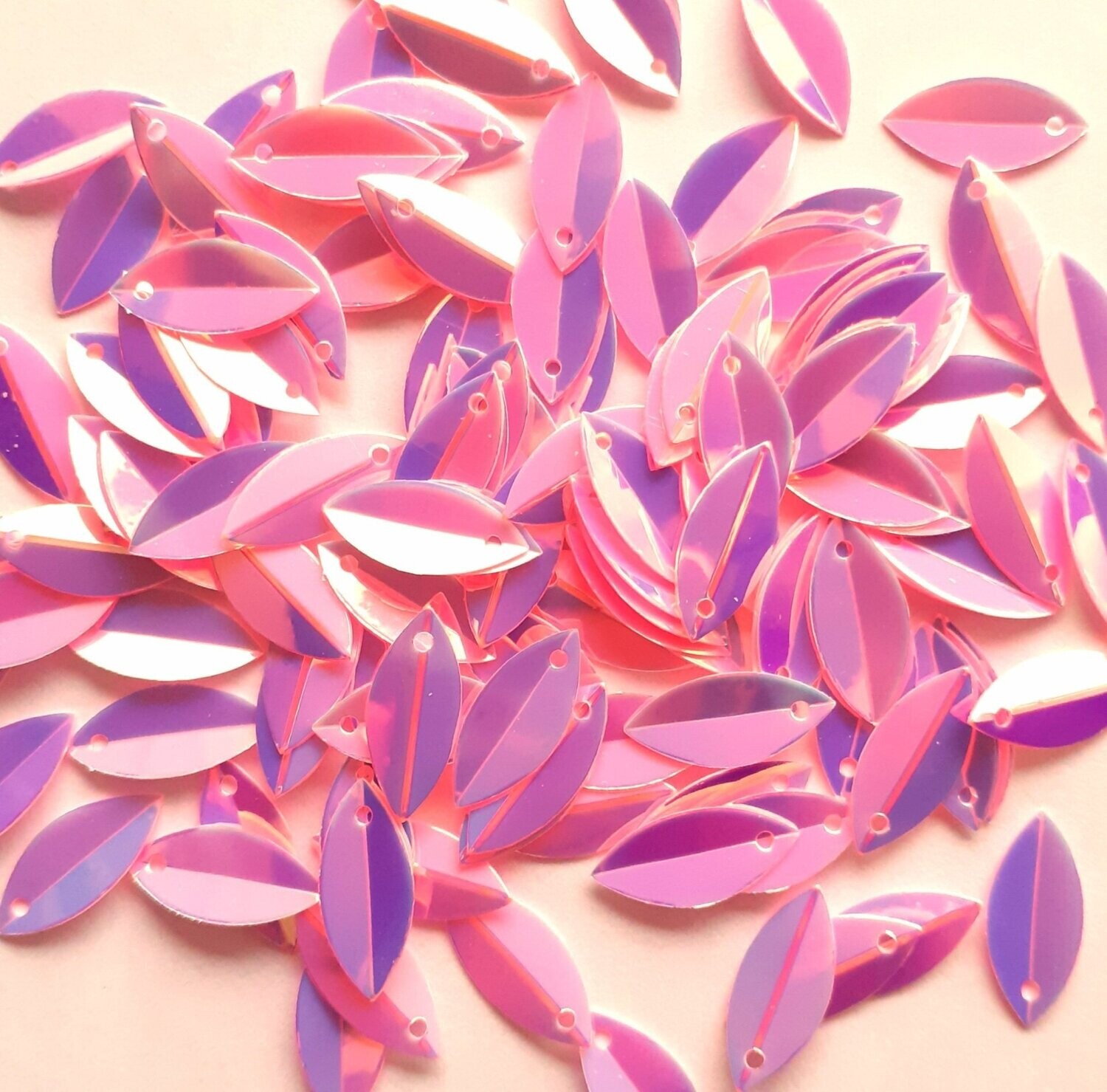 10g de sequins feuille holographique 13mm / 8 couleurs disponibles