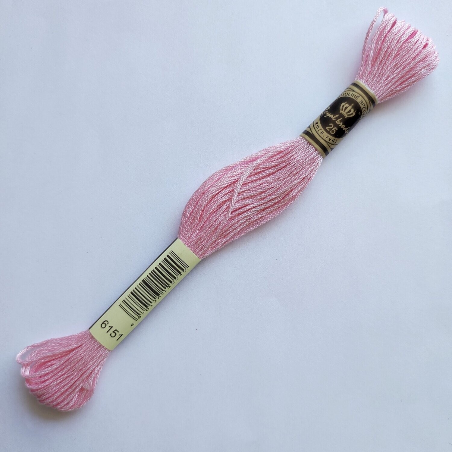 Fil coton mouliné spécial - 8 m -  Coloris DMC 151
