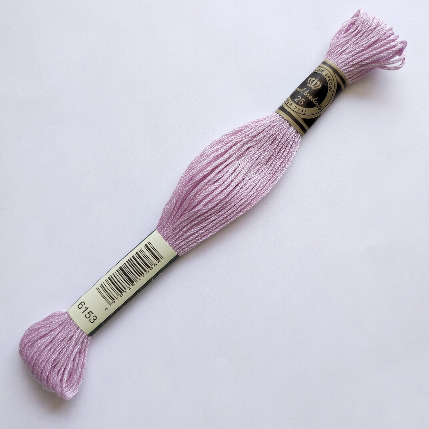 Fil coton mouliné spécial - 8 m -  Coloris DMC 153