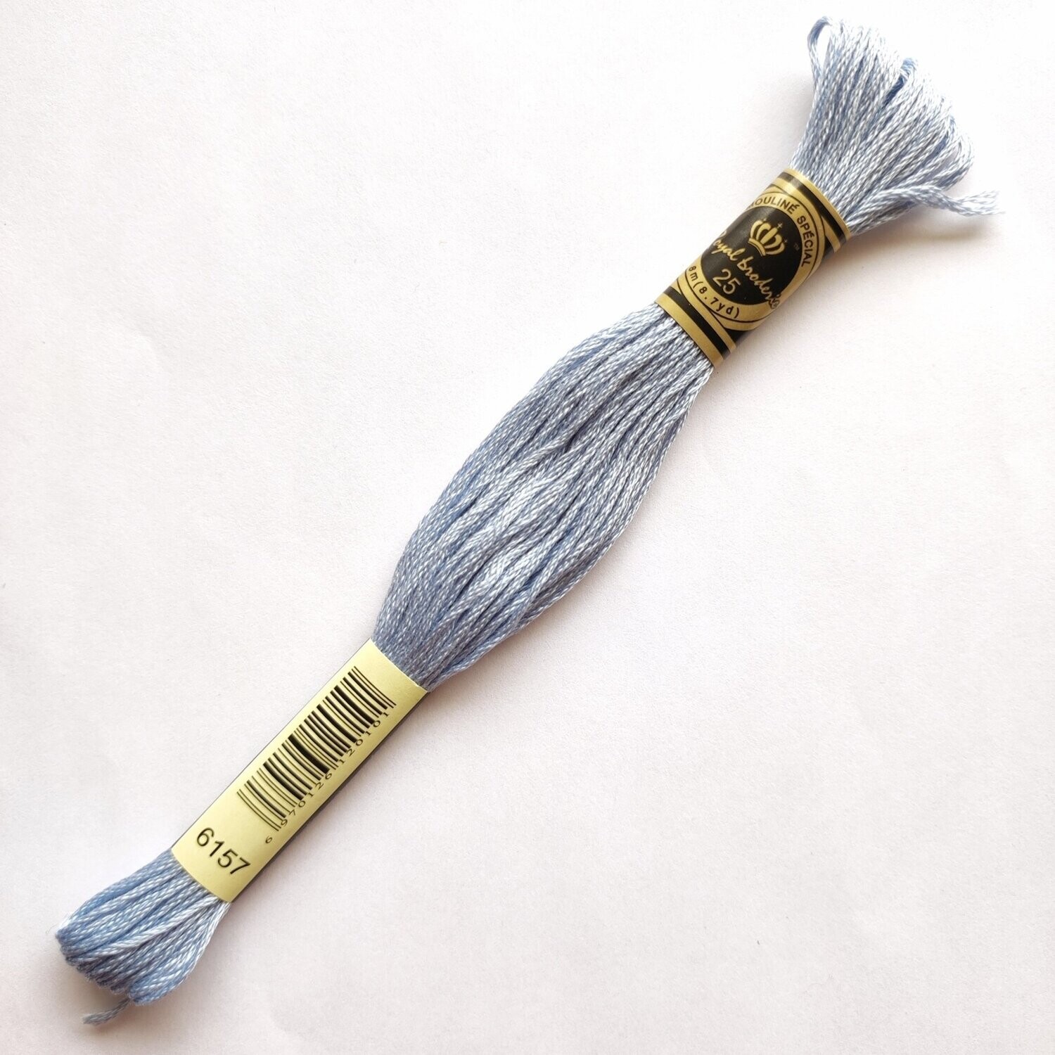 Fil coton mouliné spécial - 8 m -  Coloris DMC 157