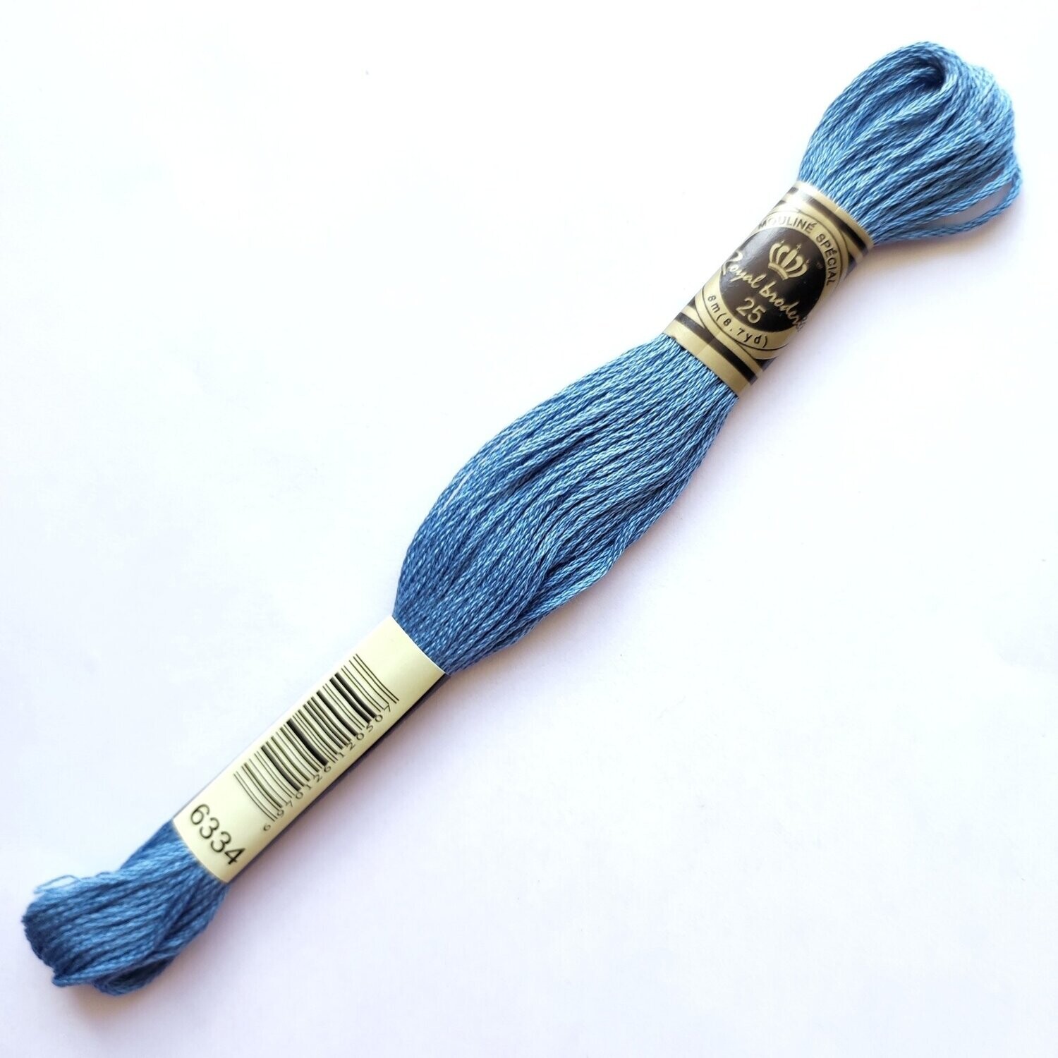 Fil coton mouliné spécial - 8 m -  Coloris DMC 334