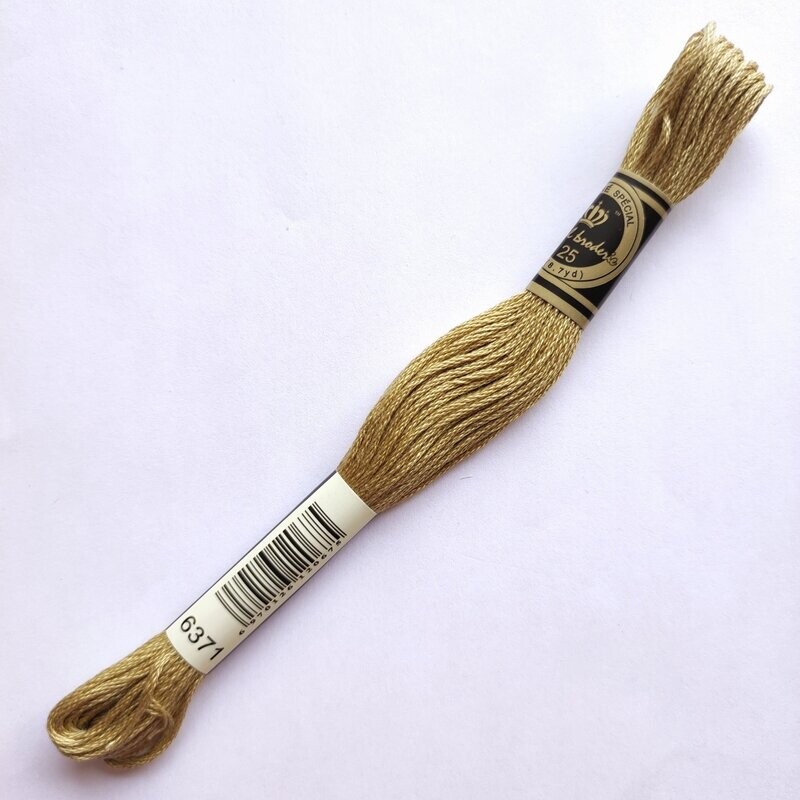 Fil coton mouliné spécial - 8 m -  Coloris DMC 371