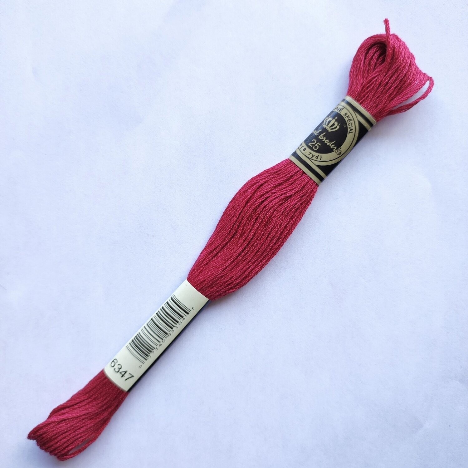 Fil coton mouliné spécial - 8 m -  Coloris DMC 347