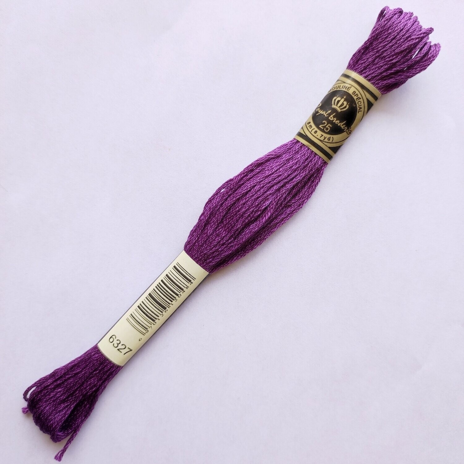 Fil coton mouliné spécial - 8 m -  Coloris DMC 327
