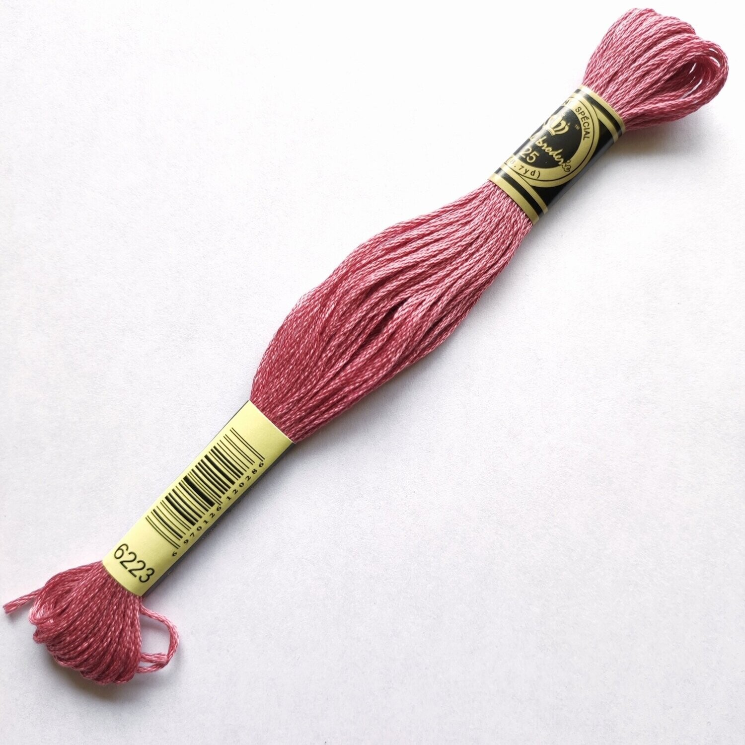 Fil coton mouliné spécial - 8 m -  Coloris DMC 223
