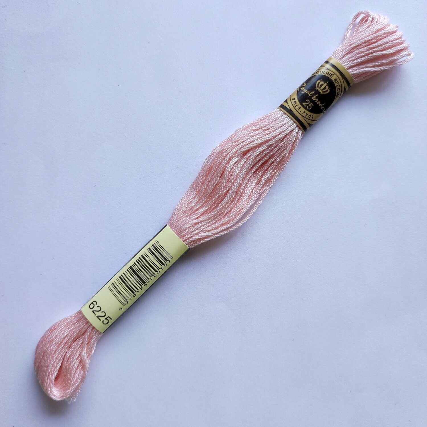 Fil coton mouliné spécial - 8 m -  Coloris DMC 225