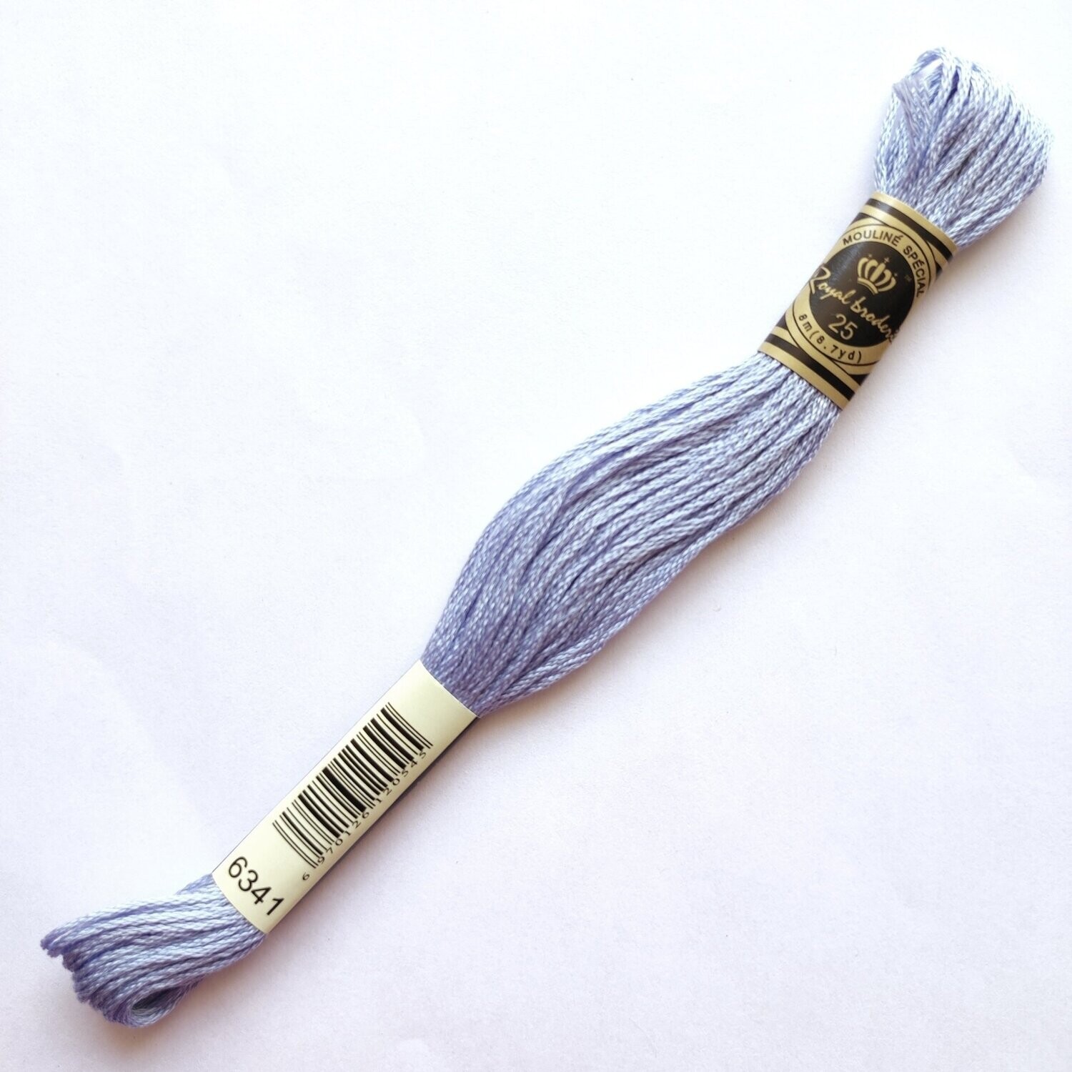 Fil coton mouliné spécial - 8 m -  Coloris DMC  341