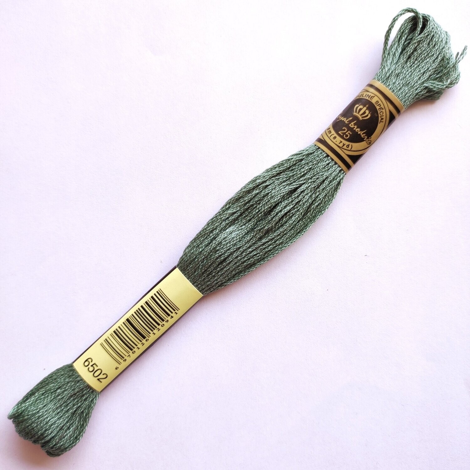 Fil coton mouliné spécial - 8 m -  Coloris DMC 502