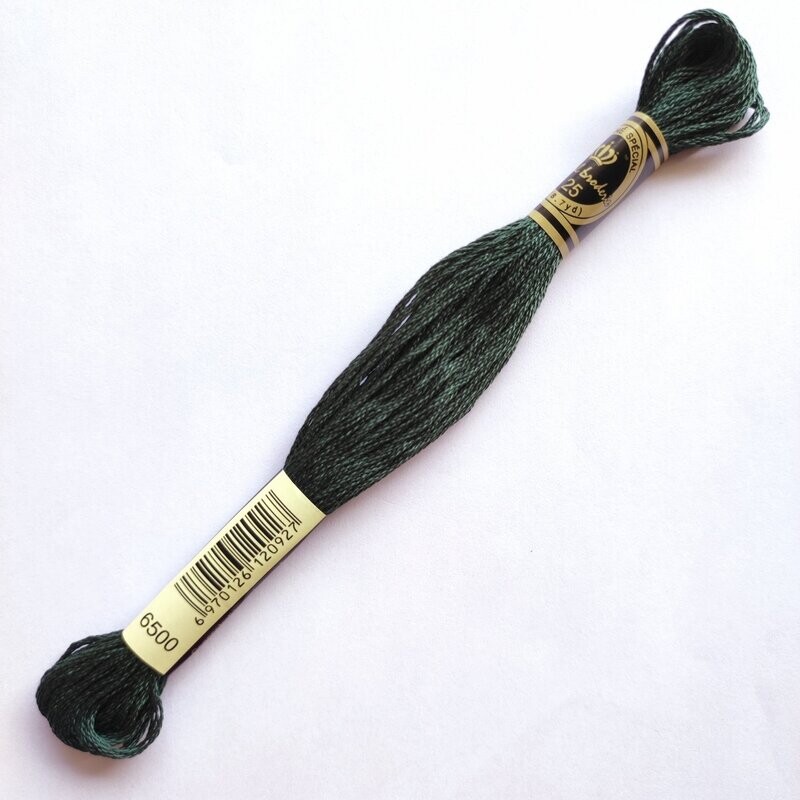 Fil coton mouliné spécial - 8 m -  Coloris DMC 500