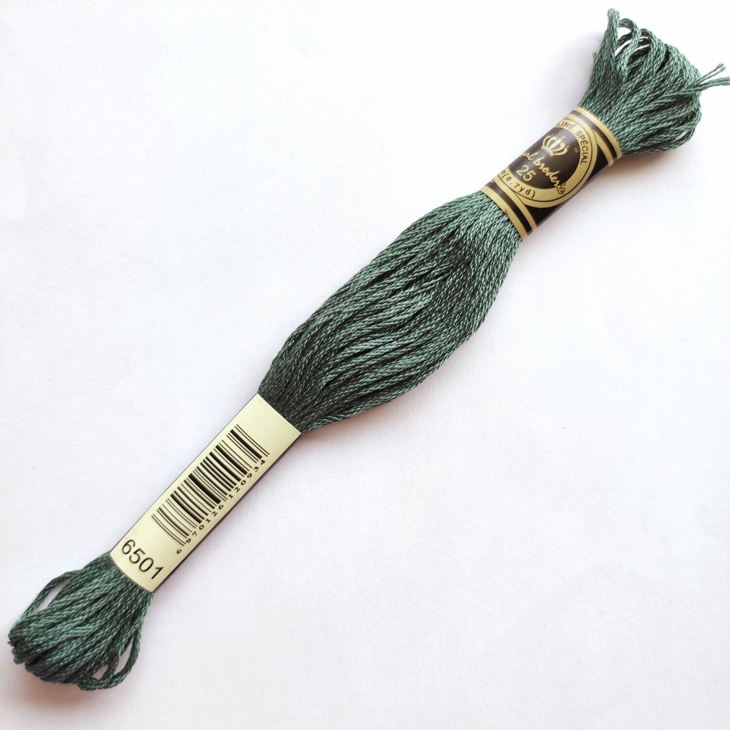 Fil coton mouliné spécial - 8 m - Coloris DMC 501