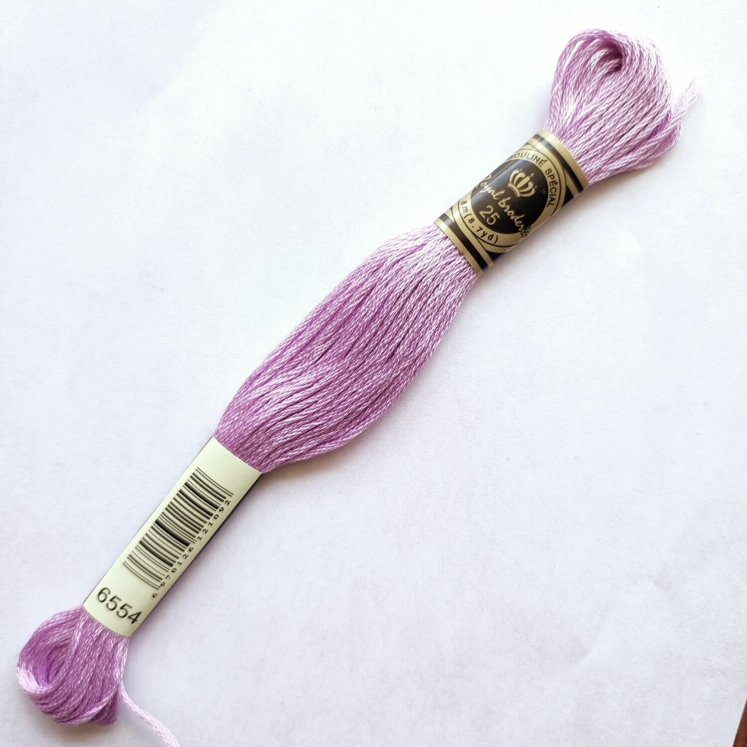 Fil coton mouliné spécial - 8 m - Coloris DMC 554