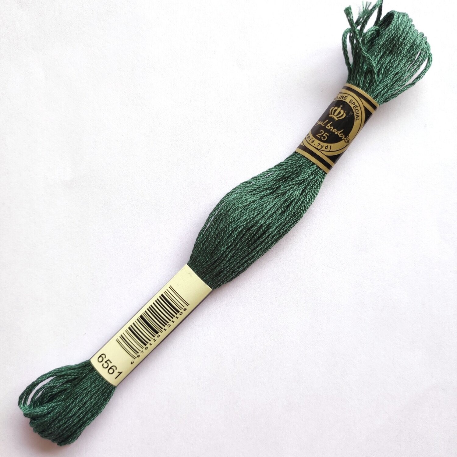 Fil coton mouliné spécial - 8 m -  Coloris DMC 561