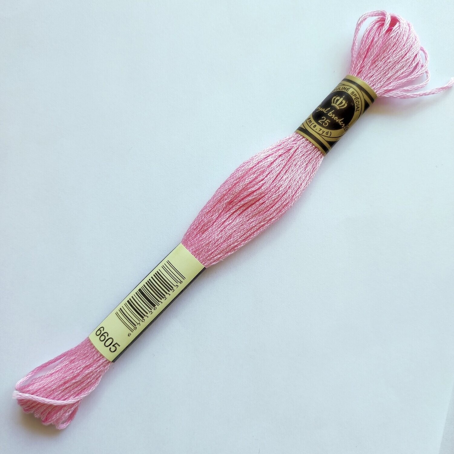 Fil coton mouliné spécial - 8 m -  Coloris DMC 605