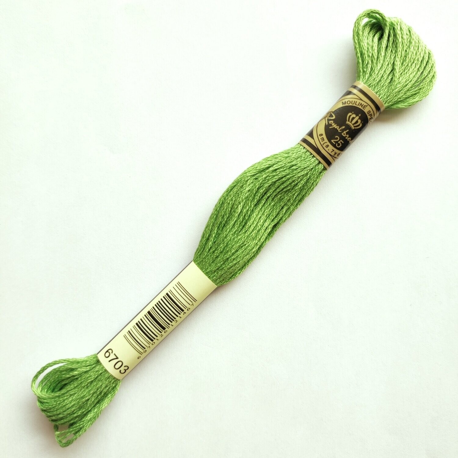 Fil coton mouliné spécial - 8 m -  Coloris DMC 703