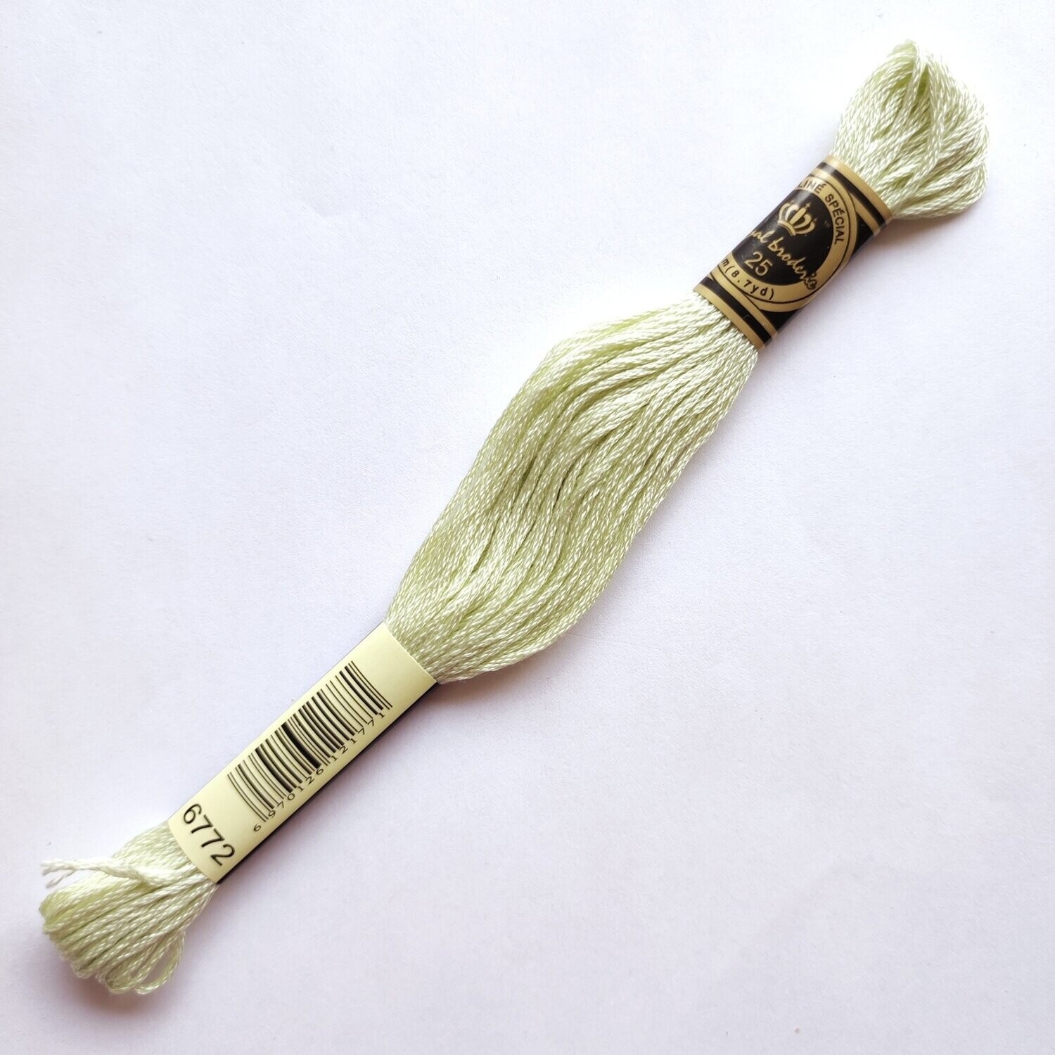 Fil coton mouliné spécial - 8 m - Coloris DMC 772