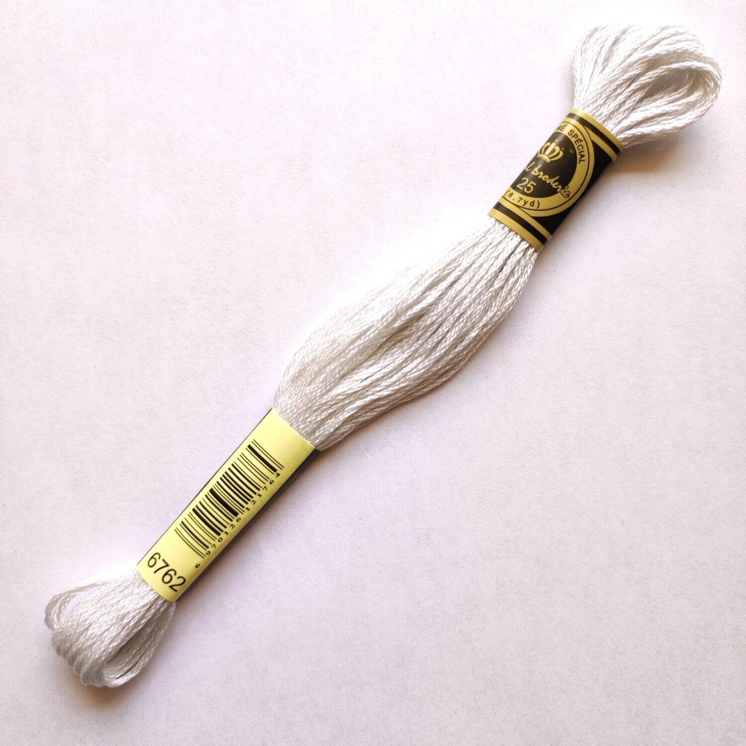 Fil coton mouliné spécial - 8 m - Coloris DMC762