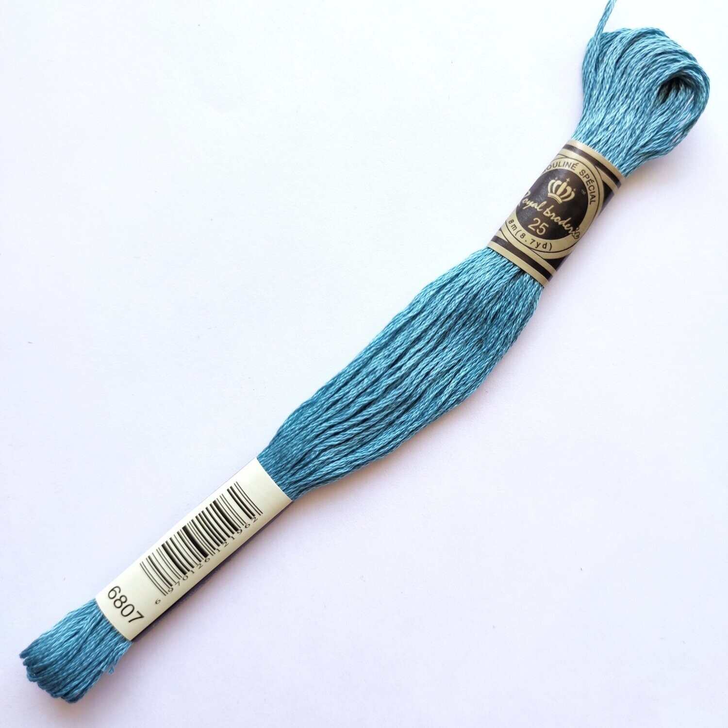 Fil coton mouliné spécial - 8 m - Coloris DMC 807