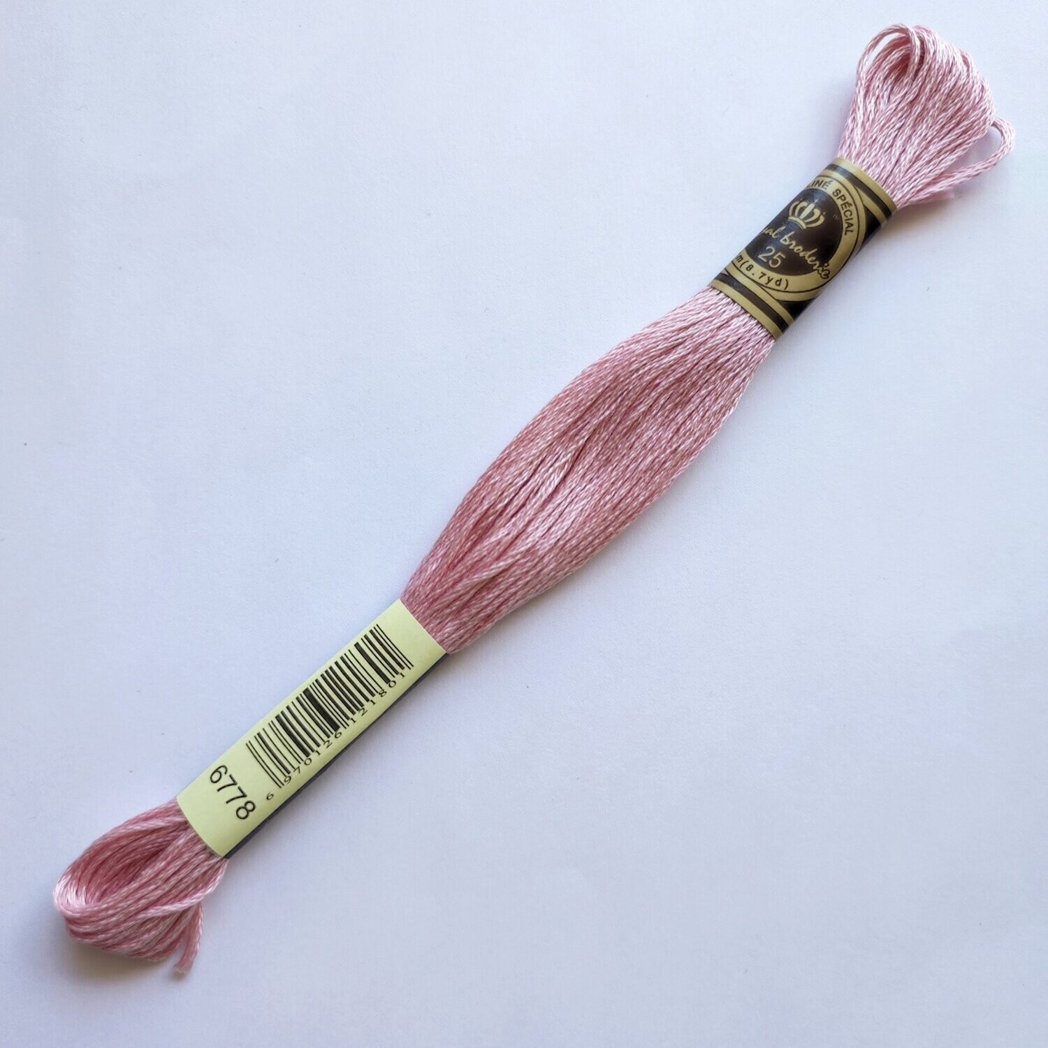 Fil coton mouliné spécial - 8 m - Coloris DMC 778
