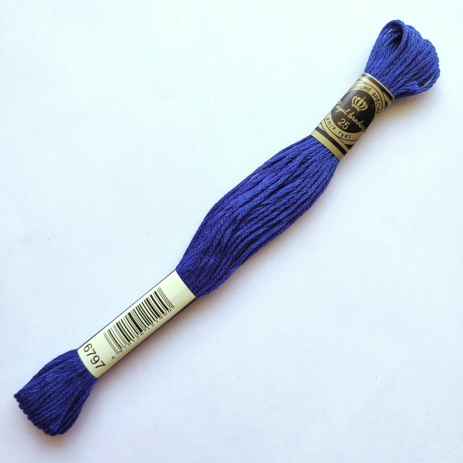 Fil coton mouliné spécial - 8 m - Coloris DMC 797