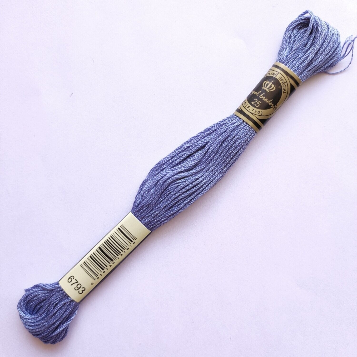 Fil coton mouliné spécial - 8 m - Coloris DMC 793