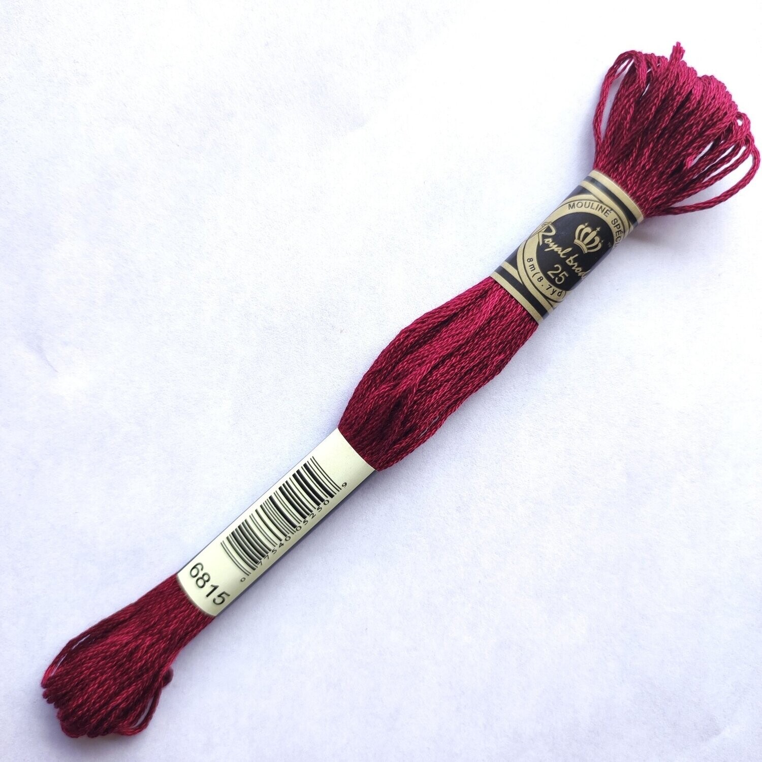 Fil coton mouliné spécial - 8 m - Coloris DMC 815