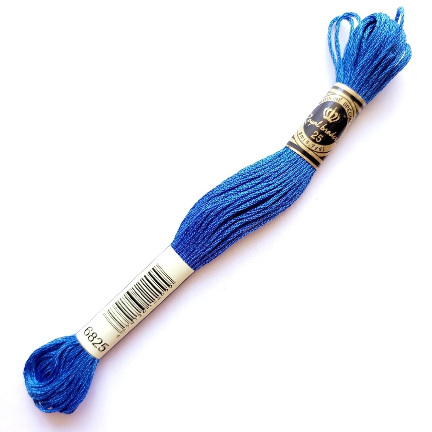 Fil coton mouliné spécial - 8 m - Coloris DMC 825