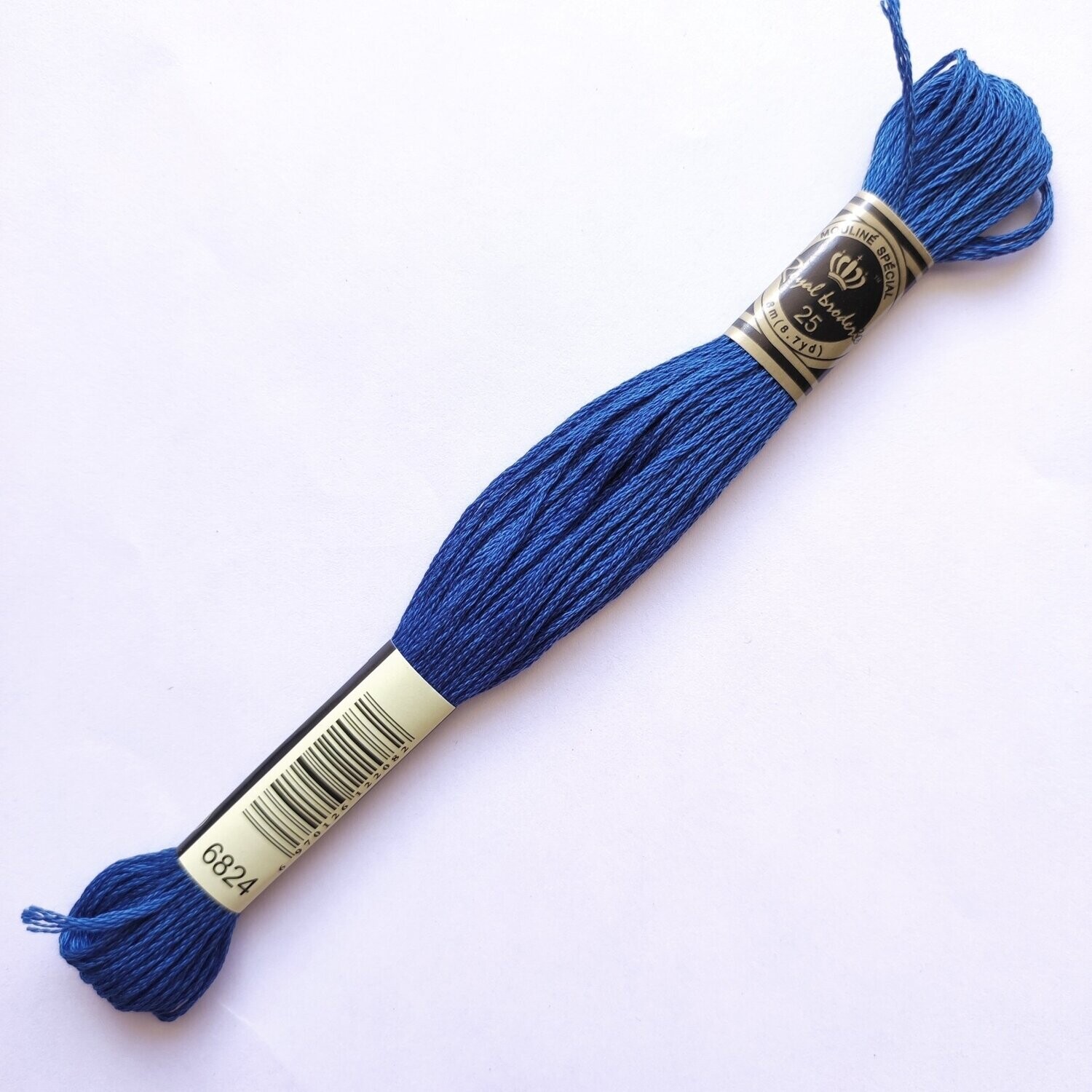 Fil coton mouliné spécial - 8 m - Coloris DMC 824