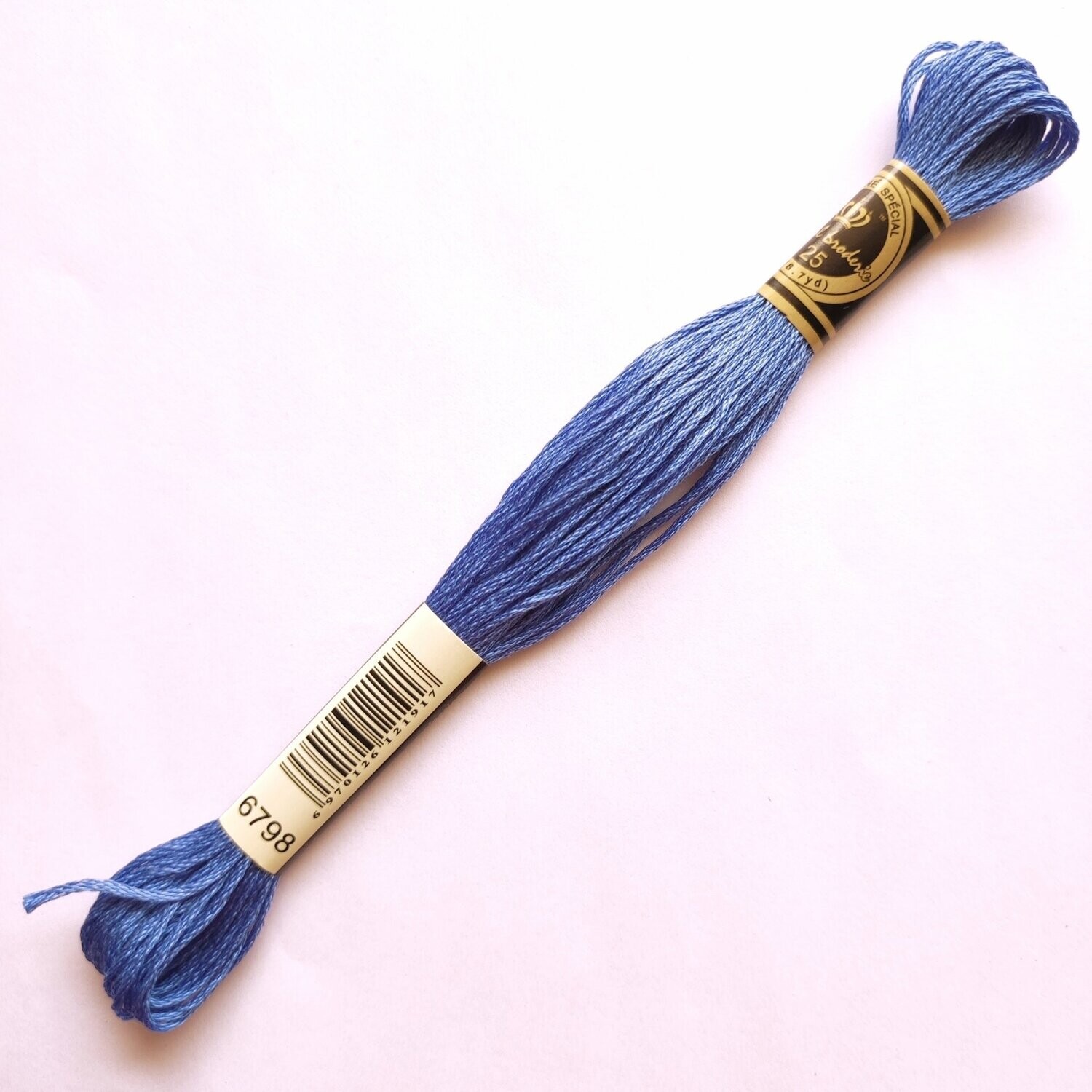 Fil coton mouliné spécial - 8 m - Coloris DMC 798