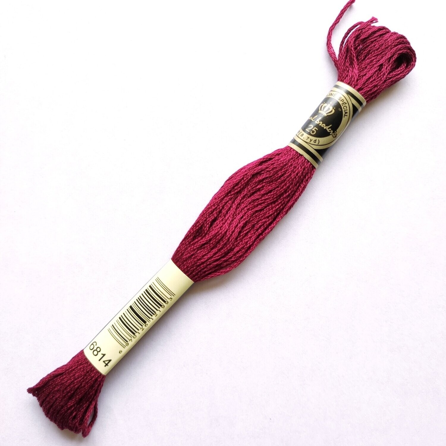 Fil coton mouliné spécial - 8 m - Coloris DMC 814