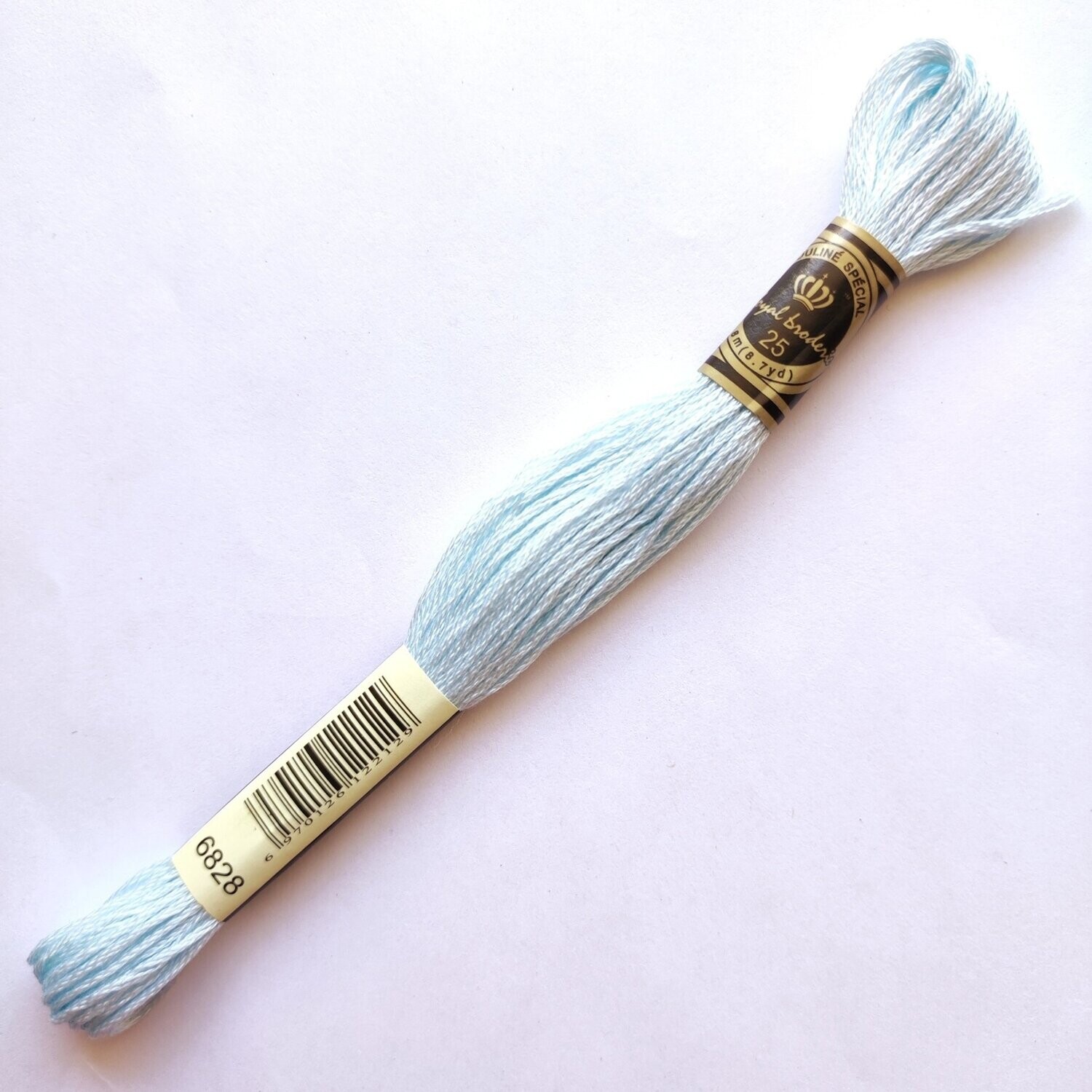 Fil coton mouliné spécial - 8 m - Coloris DMC 828